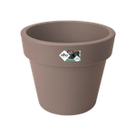 green basics top planter 30cm taupe
